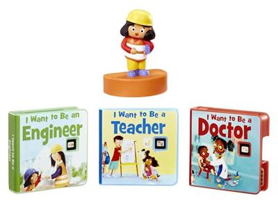 Little Tikes Story Dream Machine I Want to Be: Helper Collection, Storytime, Books, Audio Character, Toy Gift for Toddlers, Kids Girls Boys Ages 3+