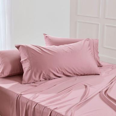 400TC Bamboo Cotton King Pillowcase Pair - Pillow Talk