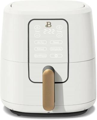 Amazon.com: Beautiful by Drew 6-Quart Digital Air Fryer, TurboCrisp Technology, Touch-Activated Display, 1750W, 90–400°F, Dishwasher-Safe Basket : Hom