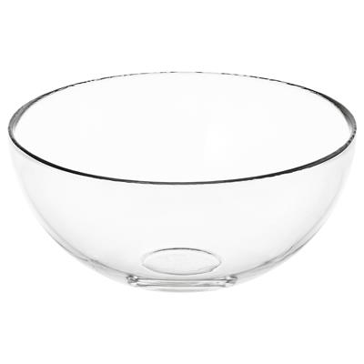 BLANDA serving bowl, clear glass, 20 cm (8) - IKEA CA