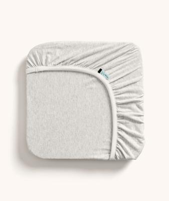 Organic Fitted Sheet Grey Marle (Bassinet, Cot) – ergoPouch AU