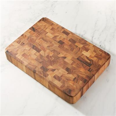 Large End Grain Cutting Board/Serving Board Block   Reviews | Crate & Barrel