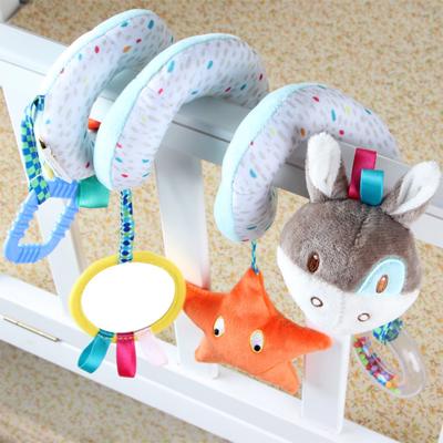 Baby Car Seat Toys Activity Stroller Toy for Boys Girls 0 3 6 9 10 12 Months, Cebalnir Spiral Hanging Plush Toys, Baby Shower Thank You Gifts - Walmar