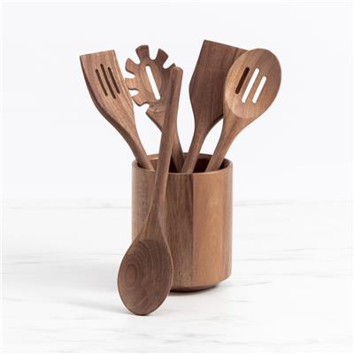 Kitchen Pro Elements Acacia Wood Utensils Set of 6 | Kitchen Warehouse