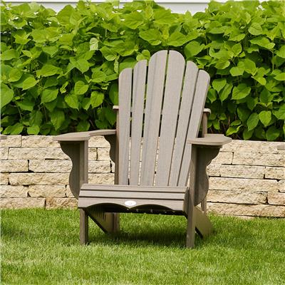 Leisure Line Classic Woodgrain Adirondack Chair by Tangent | Costco