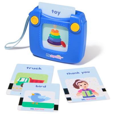 Ms. Rachel First Words Talking Flash Cards with Electronic Reader, 100 Words for Infants Ages 1 and up, Ms. Rachel Official First Words Talking Flash