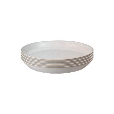Kiln Coral Medium Plate - Set Of 4