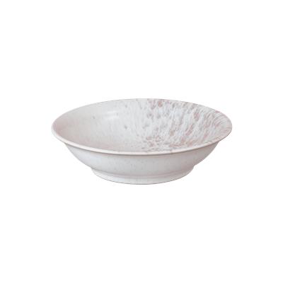Kiln Coral Medium Shallow Bowl