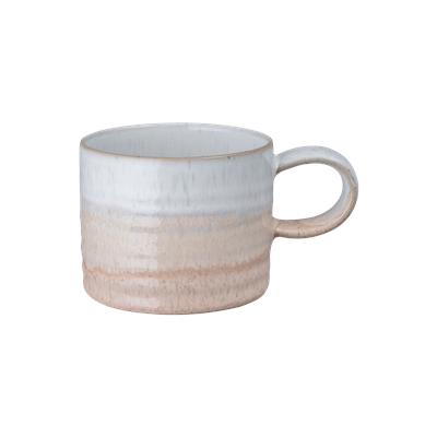 Kiln Coral Small Ridged Mug