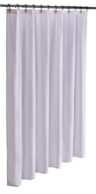 CANVAS 2-in-1 Waterproof Fabric Shower Curtain & Liner, 70x72-in