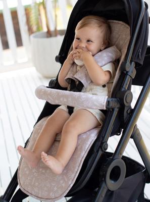 Bambella Universal Fit Reversible Pram Liner | Bee Kind – Bambella Designs