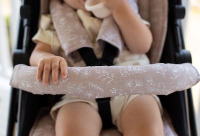 Bambella Designs Pram Bar Cover | Bee Kind