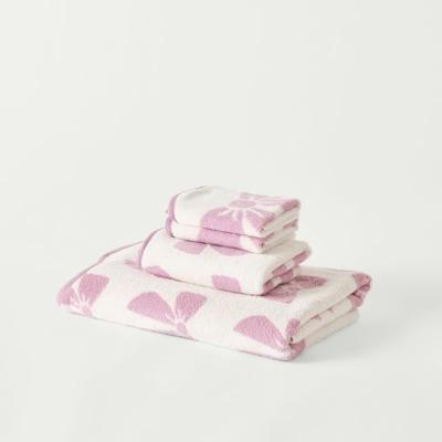 Adairs Kids - Bow Dusty Lilac Scallop Towel Range | Adairs