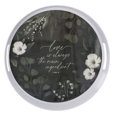 Love Is Always the Main Ingredient Melamine Serving Tray – CUM Books