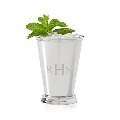 Personalized Silver Mint Julep Cup | Mark and Graham
