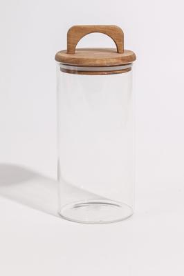 Acacia Lid Glass Jar, 1.4l | Mr Price Home
