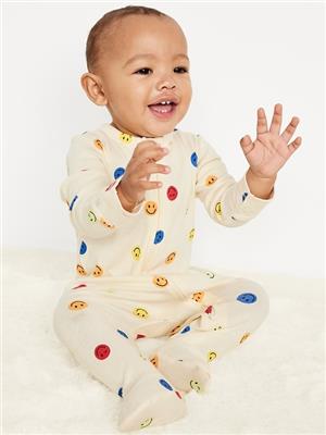 2-Way-Zip Sleep & Play Footed One-Piece for Baby | Old Navy