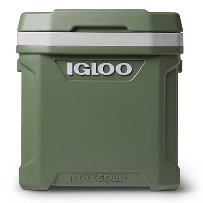 Igloo Coolers Latitude 60 Roller Camping Cool Box Cooler Khaki Green