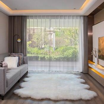 Windward Octo Sheepskin Rug  | Costco
