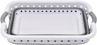 type A Collapsible Laundry Basket 24 L x 17.4 W x 3.2 to 10.5-in H | Canadian Tire