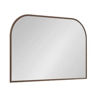 36 x 24 Caskill Framed Arch Wall Mirror Bronze - Kate & Laurel All Things Decor: Mantel Decor, No Assembly Required : Target