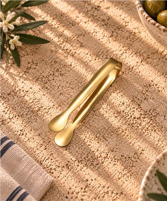 The Homestead Petite Serving Tongs ~ Heirloom Gold – Cobblestone Australia