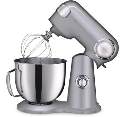 Cuisinart Precision Master Tilt-Head Stand Mixer with 12 Speeds, Silver, 5.5qt