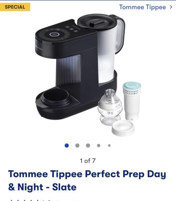 Tommee Tippee Perfect Prep Day & Night - Slate | BIG W