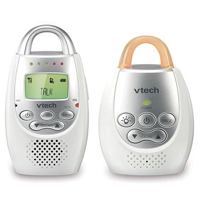Amazon.com: VTech Communications DM221 Audio Baby Monitor with up to 1,000 ft of Range, Vibrating Sound-Alert, Talk Back Intercom & Night Light Loop,