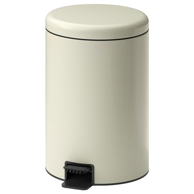 STENTRAPPA pedal bin, light gray-beige, 18 l (5 gallon) - IKEA CA