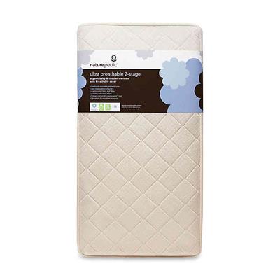 Naturepedic Breathable Organic Crib Mattress (2 stage)