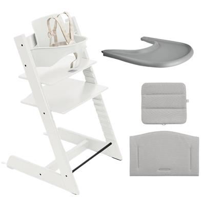 Stokke Tripp Trapp Chair MIX AND MATCH with Baby Set², Cushion² and Tray