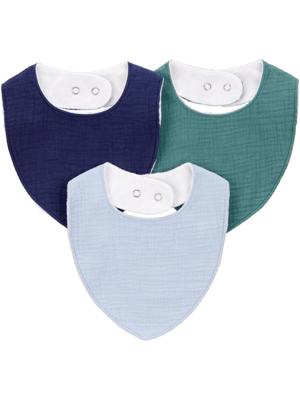 Carters Child of Mine Baby Boys Blue/Green Bib, 3-Pack, Sizes: One Size - Walmart.ca