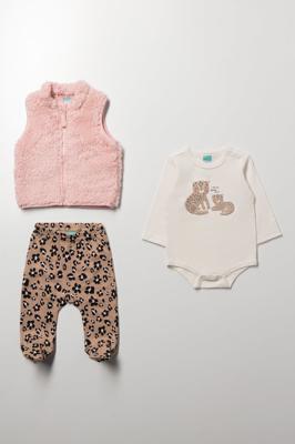 3 Piece Sherpa Set Multicolour | Sets | Ackermans