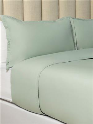 Granny Goose Most Breathable 200 Thread Count Cotton Duvet Cover Set Sage | Bash