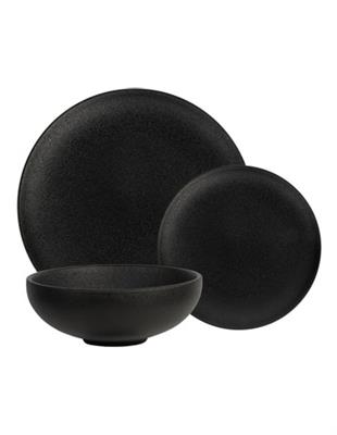 Maxwell & Williams Caviar Dinner Set 12 Piece Gift Boxed in Black | MYER