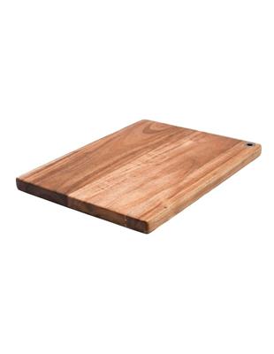 The Cooks Collective Acacia Long Grain Cutting Board 40x30x2.5cm in Natural | MYER
