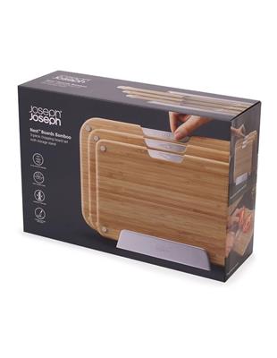 Joseph Joseph Chopping Board Set in Nest Bamboo | MYER