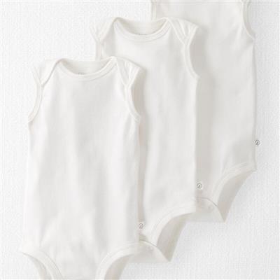 Baby 3-Pack Organic Cotton Rib Bodysuits | Carter’s Oshkosh Canada