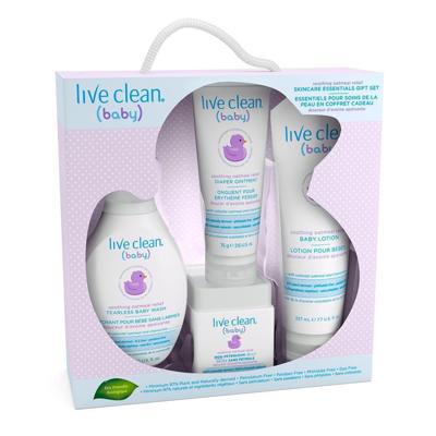 Live Clean Baby Skin Care Essentials Gift Set - Soothing Relief, Gift Set - Walmart.ca