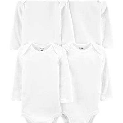 Baby 4-Pack Long-Sleeve Original Bodysuits | Carter’s Oshkosh Canada