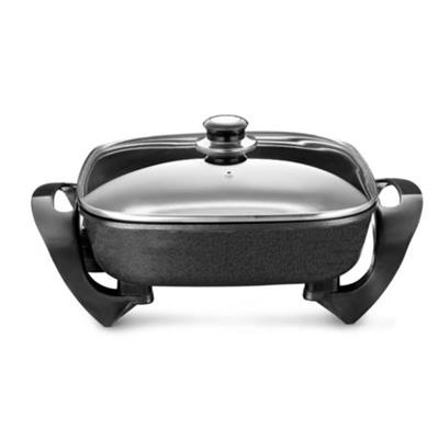 Sunbeam - 4 Litre Non Stick Electric Frying Pan & Lid - Black - SEFP-750 | Shop Today. Get it Tomorrow! | takealot.com