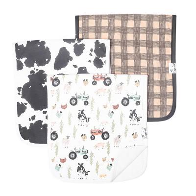 Copper Pearl Jo Burp Cloth Set - 3pc : Target