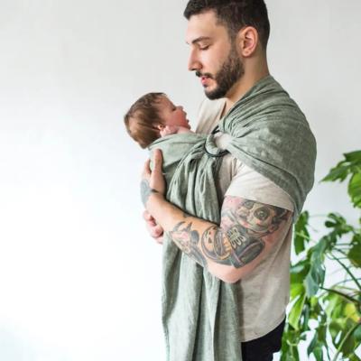 Palm Ring Sling Baby Carrier - Green | hope&plum