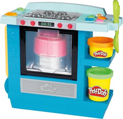 Amazon.com: Play-Doh Kitchen Creations Rising Cake Oven Bakery Playset for Kids 3 Years and Up with 5 Modeling Compound Colors, Non-Toxic : Movies & T