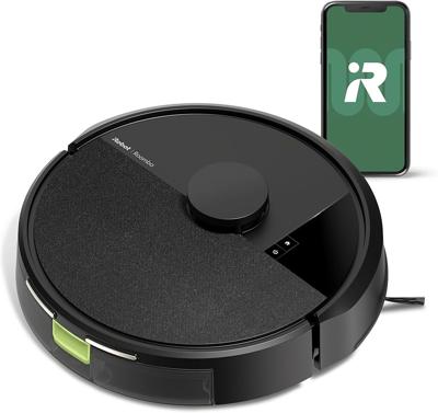 Amazon.com - iRobot Roomba 105 Vac Robot Vacuum - Easy to use, Intense Power-Lifting Suction, LiDAR Navigation, Multi-Surface Cleaning, Cleans in Neat