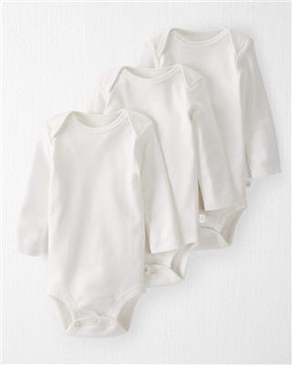 Baby 3-Pack Organic Cotton Bodysuits | Carter’s Oshkosh Canada