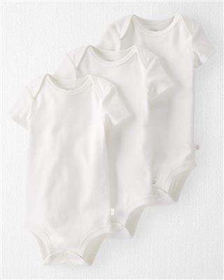 Baby 3-Pack Organic Cotton Rib Bodysuits | Carter’s Oshkosh Canada