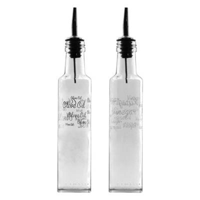 Consol Round Olive Oil & Vinegar Bottle With Pourer Printed 500Ml, 2 Pack | Shop Today. Get it Tomorrow! | takealot.com