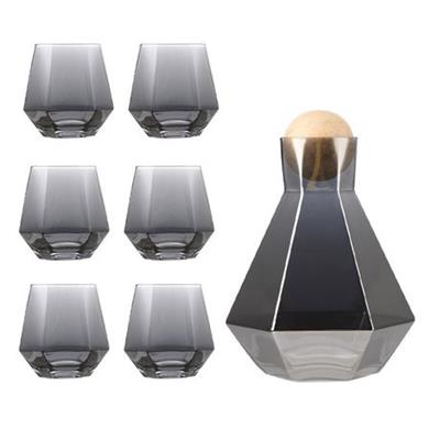 High Quality Luxury Geometric Design Water Glass Set - 7 Piece | Shop Today. Get it Tomorrow! | takealot.com